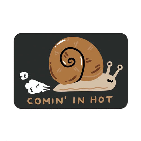 Comin' in Hot Vinyl Sticker