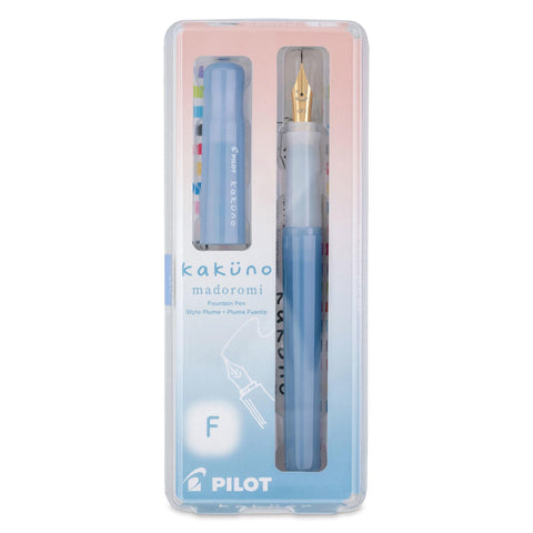 Kakuno Madoromi Fountain Pen, Periwinkle