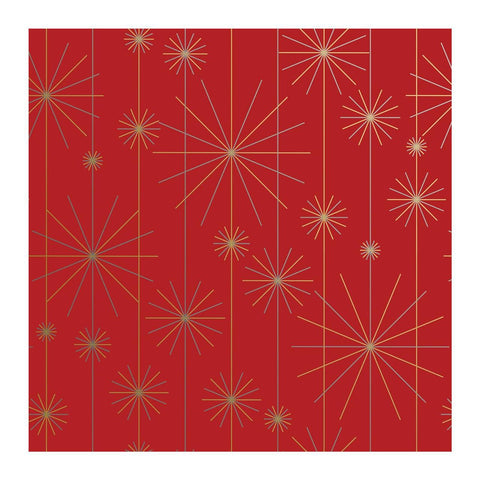 Starburst Red Paper Roll