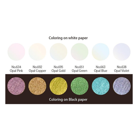 Gansai Tambi Metallic Watercolor Set, Opal