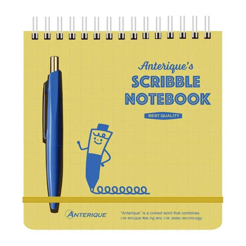 Square Scribble Notepad + Mini Pen Sets