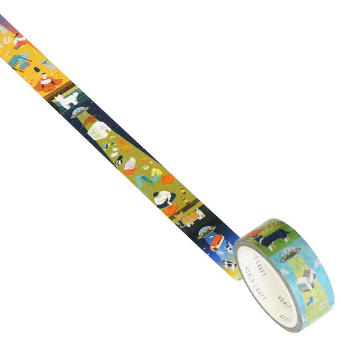 UFO Vertical Washi Tape