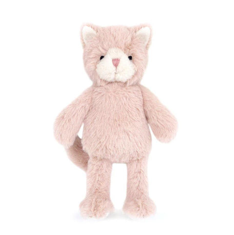Pink Kitty Plush Rattle