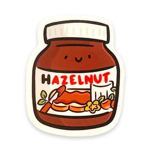 Hazelnut Spread Mini Sticker