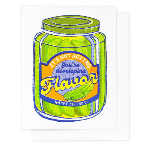Developing Flavor Card