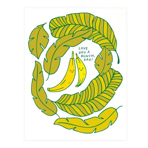 Bananas Dad Card