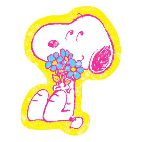 Snoopy's Bouquet Sticker