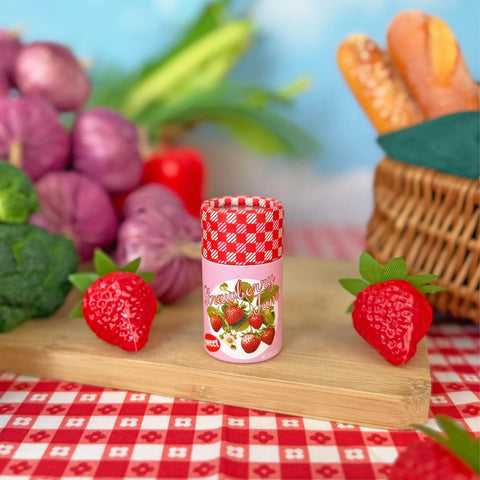 Strawberry Jam Match Jar