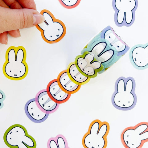 Colorful Miffy Washi Sticker Roll