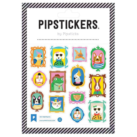 Pet Portraits Stickers