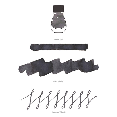 Standard Series Bottled Ink, Downpour