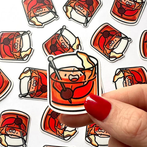 Old Fashioned Mini Sticker