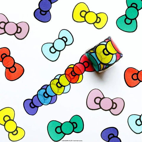 Hello Kitty Bow Bliss Washi Sticker Roll