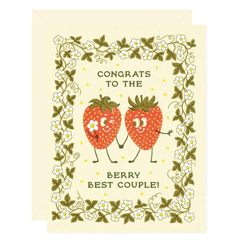 Berry Best Couple Card