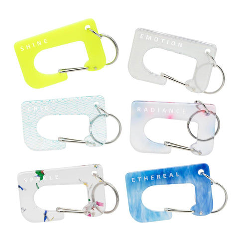 Luddite Acrylic Carabiners