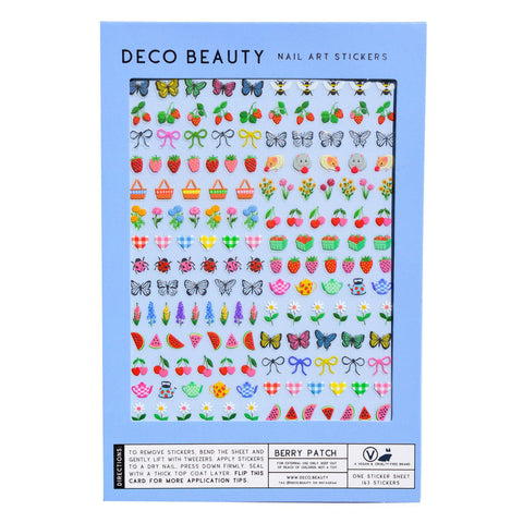 Berry Patch Nail Art Stickers