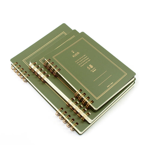 Marechal Ring Notebooks, 2mm Grid, Olive Drab