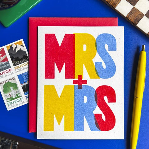 Mrs + Mrs Card