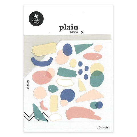 Plain.17 Stickers