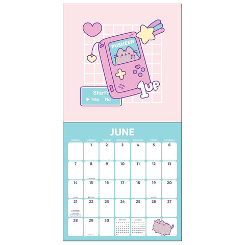 Pusheen 2026 Wall Calendar