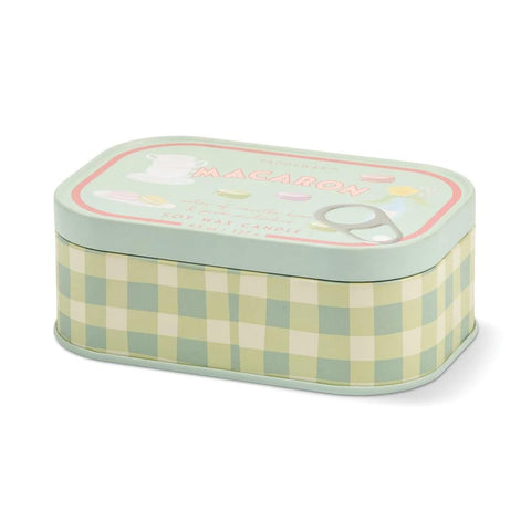 Macaron Bistro Tin Candle