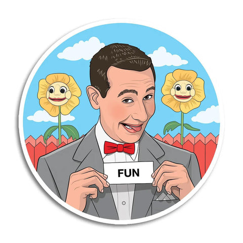 Pee-Wee Fun Sticker
