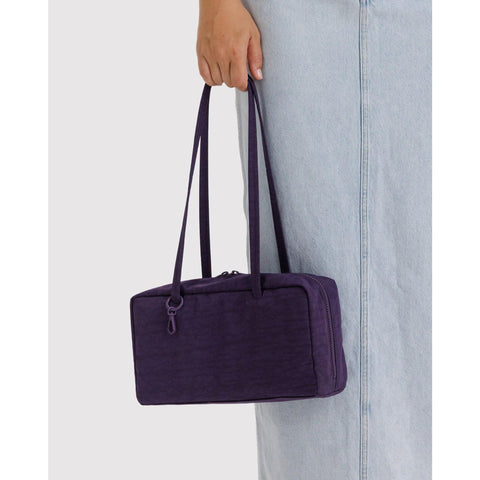 Nylon Bowler Bag: Fig