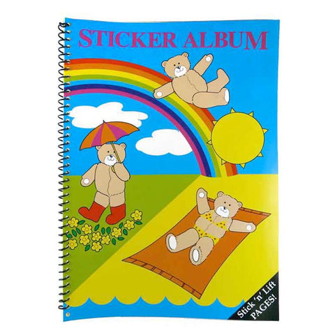 Teddy Bear Retro Sticker Album