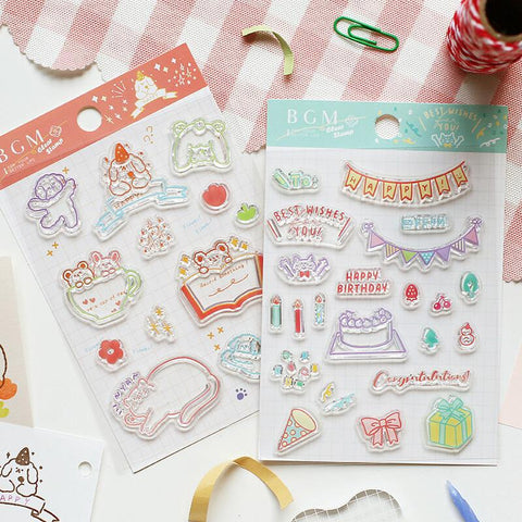 Clear Stamps, Party
