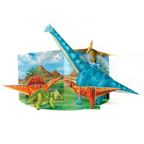 Super Powerful Dinosaur Origami Paper