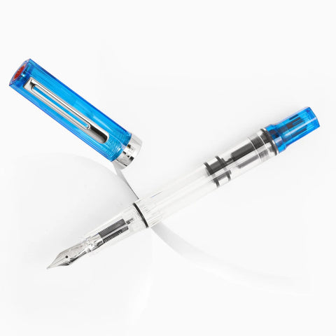 TWSBI Eco Fountain Pen, Transparent Blue
