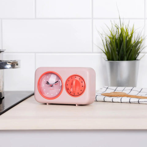 Pink Retro Kitchen Timer