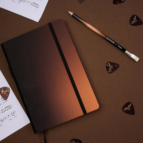 Blackwing x Fender Sunburst Notebook