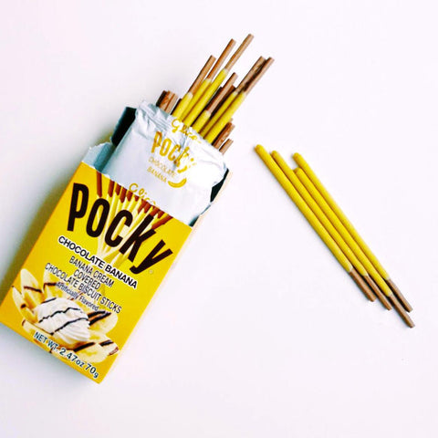 Chocolate Banana Cream Pocky