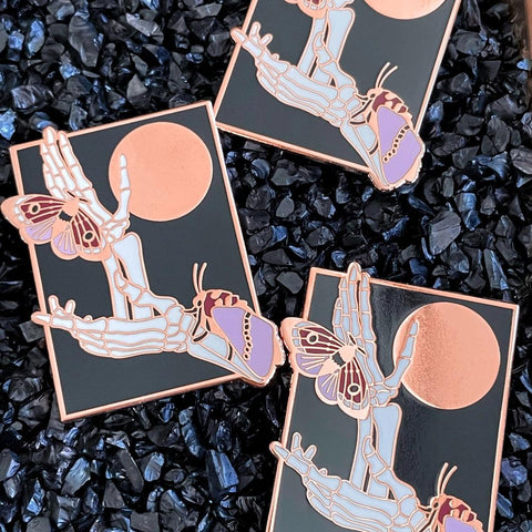 Meanwhile Enamel Pin