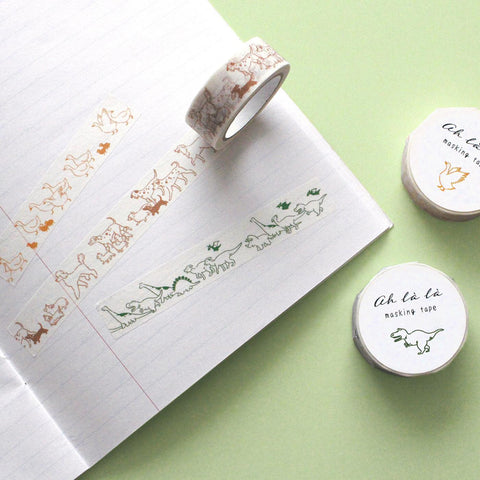 Ah là là Washi Tape, Cows