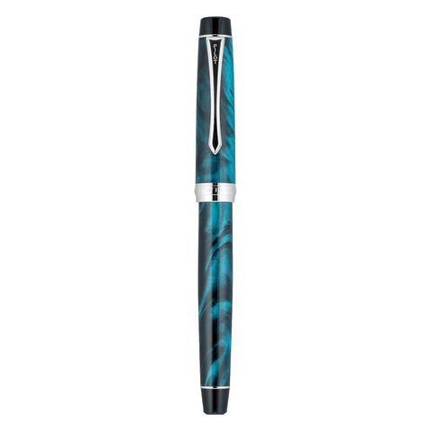 Custom Heritage SE Fountain Pen, Marble Green