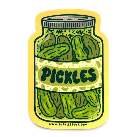 Pickle Jar Sticker