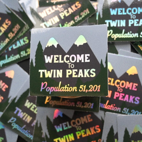 Twin Peaks Sticker
