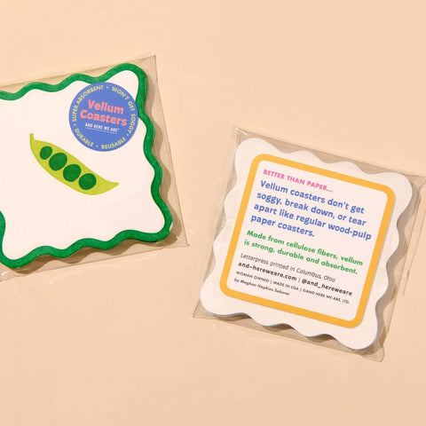 Peas Coasters Set