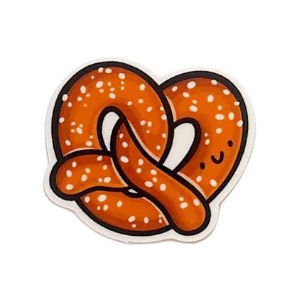 Soft Pretzel Mini Sticker