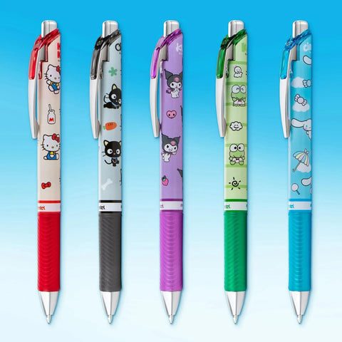 EnerGel RTX Hello Kitty + Friends Gel Pen Set, Mix 1