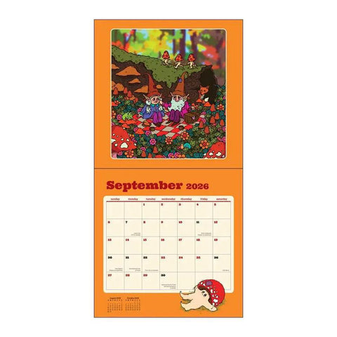 Autumnalwood 2026 Wall Calendar