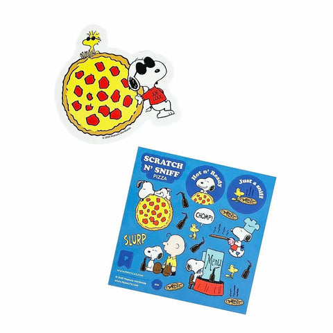 Peanuts Hot Pizza Scratch 'n Sniff Stickers