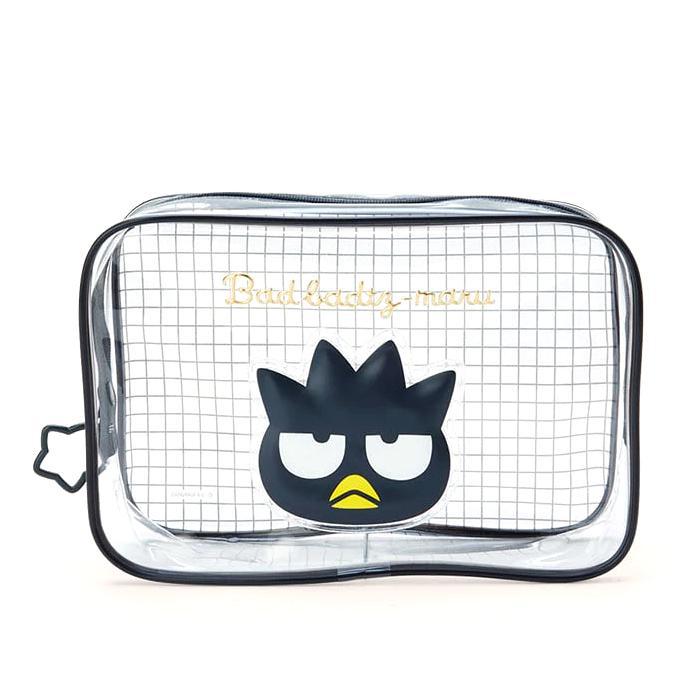 Badtz-maru Clear Grid Zipper Pouch – Zakka Joy