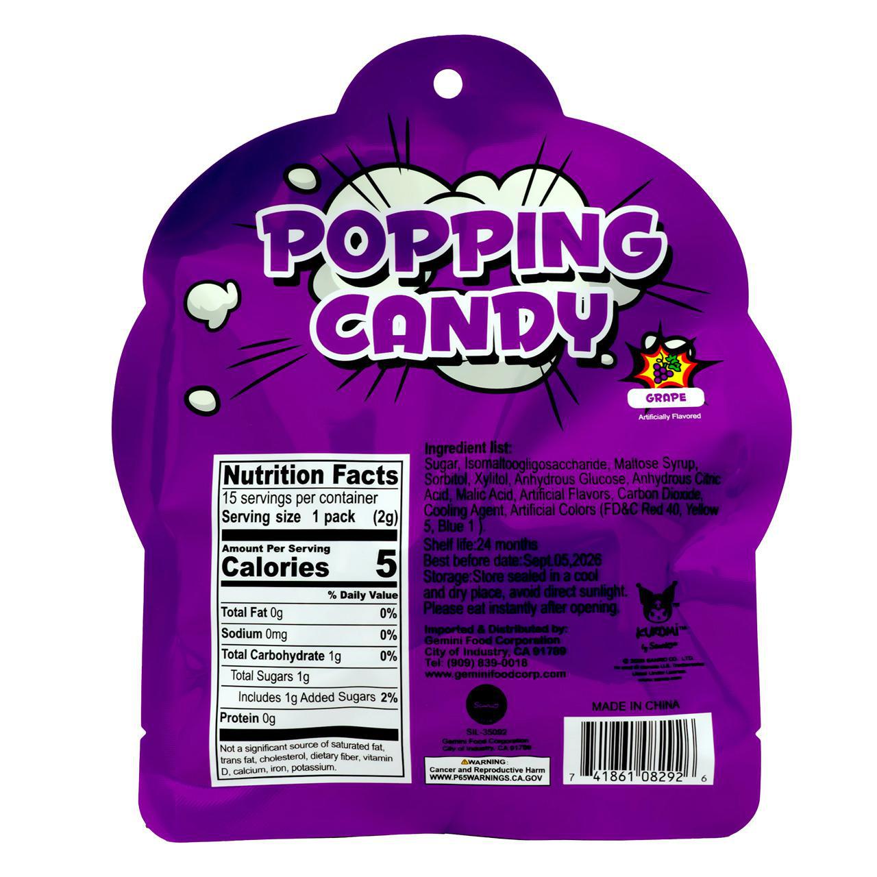 Kuromi Popping Candy – Zakka Joy
