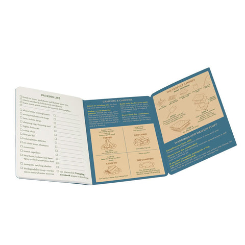 Camping Mini Notebook