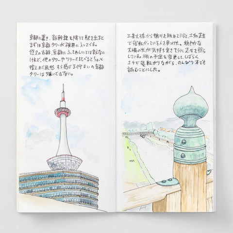 TRAVELER'S notebook, Regular Size, 027 - Watercolor Paper