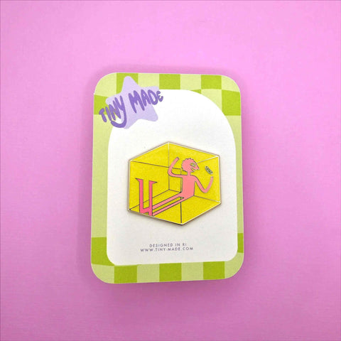 Prismo Enamel Pin