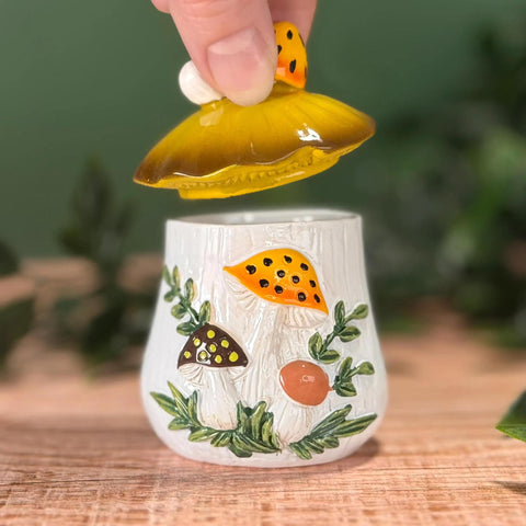 Merry Mushroom Trinket Box